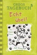 Cover-Bild zum Titel 'Gregs Tagebuch 8 - Echt übel!' von 'Jeff Kinney'