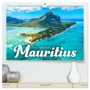 Traumhaftes Mauritius (hochwertiger Premium Wandkalender 2026 DIN A2 quer), Kunstdruck in Hochglanz - Happy Monkey