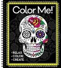 Cover-Bild zum Titel 'Color Me! - Adult Coloring Book (Skull Cover - Includes a Variety of Images)' von 'New Seasons, Publications International Ltd'