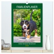 Cover-Bild zum Titel 'Familienplaner Großer Schweizer Sennenhund (hochwertiger Premium Wandkalender 2026 DIN A2 hoch), Kunstdruck in Hochglanz' von 'Sigrid Starick'