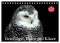 Greifvögel, Eulen und Käuze (Tischkalender 2024 DIN A5 quer), CALVENDO Monatskalender - Arno Klatt