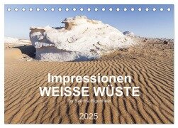 Impressionen - Weiße Wüste (Tischkalender 2025 DIN A5 quer), CALVENDO Monatskalender - Sandra Eigenheer