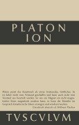 Cover-Bild zum Titel 'Ion' von 'Platon'