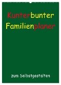 Kunterbunter Familienplaner (Wandkalender 2024 DIN A2 hoch), CALVENDO Monatskalender - Susanne Herppich