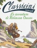 Cover-Bild zum Titel 'Le avventure di Robinson Crusoe da Daniel Defoe. Classicini' von 'Tommaso Percivale'