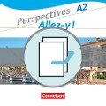 Perspectives - Allez-y ! A2 - Kurs- und Übungsbuch und Sprachtraining im Paket - Anne Delacroix, Martin B. Fischer, Fidisoa Raliarivony-Freytag, Gabrielle Robein, Annette Runge