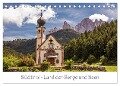 Südtirol - Land der Berge und Seen (Tischkalender 2024 DIN A5 quer), CALVENDO Monatskalender - Harry Müller