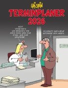 Cover-Bild zum Titel 'Uli Stein Terminplaner 2026: Taschenkalender' von 'Uli Stein'