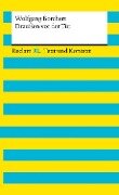 Cover-Bild zum Titel 'Draußen vor der Tür. Textausgabe mit Kommentar und Materialien' von 'Wolfgang Borchert'