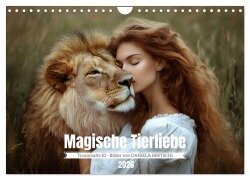 Cover-Bild zum Titel 'Magische Tierliebe (Wandkalender 2026 DIN A4 quer), CALVENDO Monatskalender' von 'Daniela Bertschi'