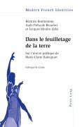 Cover-Bild zum Titel 'Dans le feuilletage de la terre' von ''
