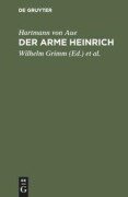 Cover-Bild zum Titel 'Der arme Heinrich' von 'Hartmann Von Aue'