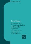 Cover-Bild zum Titel 'Bedeutung und Funktion des Buches in literarischen Dystopien' von 'David Richter'