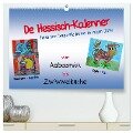 De Hessisch-Kalenner - hessisch babbele lerne in aam Johr (hochwertiger Premium Wandkalender 2024 DIN A2 quer), Kunstdruck in Hochglanz - Ilona Stark-Hahn