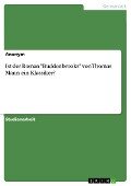Ist der Roman "Buddenbrooks" von Thomas Mann ein Klassiker? - Anonymous