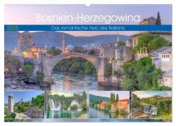Bosnien-Herzegowina Das romantische Herz des Balkans (Wandkalender 2025 DIN A2 quer), CALVENDO Monatskalender - Joana Kruse