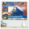 Die Festung Hohenwerfen (hochwertiger Premium Wandkalender 2025 DIN A2 quer), Kunstdruck in Hochglanz - Christa Kramer