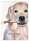 Arts & Dogs (Wandkalender 2025 DIN A4 hoch), CALVENDO Monatskalender - Nicole Zeug