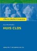 Huis clos (Geschlossene Gesellschaft) von Jean-Paul Sartre. - Jean-Paul Sartre