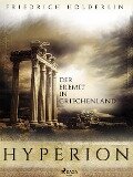 Hyperion - Der Eremit in Griechenland - Friedrich Hölderlin