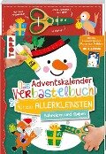 Cover-Bild zum Titel 'Das Adventskalender-Verbastelbuch für die Allerkleinsten. Schneiden und Kleben. Schneemann. Mit Schere' von 'Ursula Schwab'