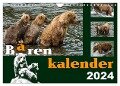 Bärenkalender (Wandkalender 2024 DIN A4 quer), CALVENDO Monatskalender - Max Steinwald