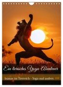 Ein tierisches Yoga-Abenteuer (Wandkalender 2026 DIN A4 hoch), CALVENDO Monatskalender - Peter Rübsamen
