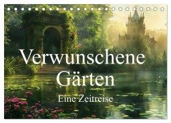 Verwunschene Gärten - Eine Zeitreise (Tischkalender 2025 DIN A5 quer), CALVENDO Monatskalender - Simone Wunderlich