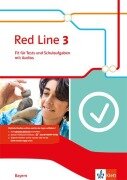 Cover-Bild zum Titel 'Red Line 3. Ausgabe Bayern. Fit für Tests und Schulaufgaben mit Audios Klasse 7' von ''
