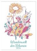 Wunderwelt der Blumen (Wandkalender 2024 DIN A2 hoch), CALVENDO Monatskalender - Luca Schmidt