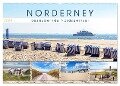 NORDERNEY Bezaubernde Nordseeinsel (Wandkalender 2024 DIN A2 quer), CALVENDO Monatskalender - Andrea Dreegmeyer