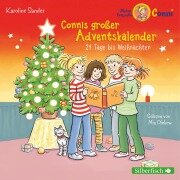 Cover-Bild zum Titel 'Connis großer Adventskalender' von 'Karoline Sander'