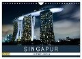 Singapur bei Nacht und Tag (Wandkalender 2024 DIN A4 quer), CALVENDO Monatskalender - Sebastian Rost