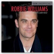 Cover-Bild zum Titel 'Robbie Williams 2026 - 16-Monatskalender' von 'The Gifted'