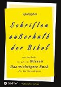 2.Aufl. Apokryphen - Schriften außerhalb der Bibel. - Paul Rießler, Herausgeber, Martin Luther, Hermann Menge