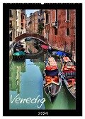 Venedig (Wandkalender 2024 DIN A2 hoch), CALVENDO Monatskalender - Uwe Reschke