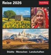 Reise Tagesabreißkalender 2026 - Kulturkalender - Städte, Menschen, Landschaften - Petra Dubilski, Martina Schnober-Sen