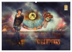 Steampunks (Wandkalender 2026 DIN A2 quer), CALVENDO Monatskalender - Dirk Meutzner