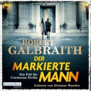 Cover-Bild zum Titel 'Der Tote mit dem Silberzeichen' von 'Robert Galbraith'
