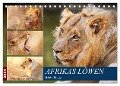 Afrikas Löwen 2024 (Tischkalender 2024 DIN A5 quer), CALVENDO Monatskalender - Wibke Woyke
