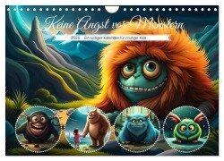 Keine Angst vor Monstern (Wandkalender 2025 DIN A4 quer), CALVENDO Monatskalender - Ursula Di Chito