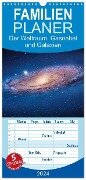 Familienplaner 2024 - Der Weltraum. Gasnebel und Galaxien mit 5 Spalten (Wandkalender, 21 x 45 cm) CALVENDO - Elisabeth Stanzer
