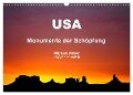 USA - Monumente der Schöpfung (Wandkalender 2024 DIN A3 quer), CALVENDO Monatskalender - Michael Weber