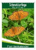 Schmetterlinge: Filigrane Flieger / Familienkalender (Tischkalender 2025 DIN A5 hoch), CALVENDO Monatskalender - Karl-Hermann Althaus