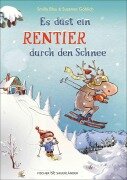 Cover-Bild zum Titel 'Es düst ein Rentier durch den Schnee' von 'Smilla Blau'