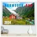 Norwegen PUR (hochwertiger Premium Wandkalender 2024 DIN A2 quer), Kunstdruck in Hochglanz - Werner Prescher