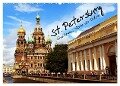 St. Petersburg (Wandkalender 2024 DIN A2 quer), CALVENDO Monatskalender - Patrick Le Plat