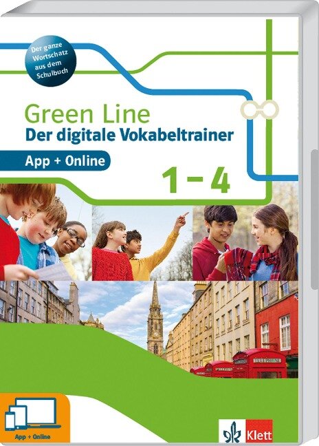 Green Line 1-4. Der digitale Vokabeltrainer App + Online - 