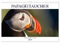 Papageitaucher: Clowns des Nordatlantik (Wandkalender 2024 DIN A4 quer), CALVENDO Monatskalender - Norman Preißler