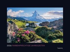 Farbenprächtige Jahreszeiten - KUNTH Wandkalender 2026 - 